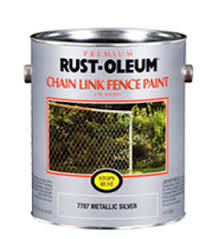 Here is the tips list for the matter. Decorative Paint Chain Link Fence Rust Oleum Outdoor Facade For Metal