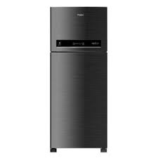 Swing to right side, handle on left,controls: Buy Whirlpool Intellifresh 360 Litres 3 Star Double Door Refrigerator Steel Onyx 21363 At Reliance Digital