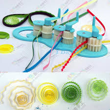 Homemade quilling tool intended to facilitate the process of folding paper. Great Plastic Paper Quilling Crimper Machine Crimping Craft Quilled Tool Diy For Sale Online Ebay
