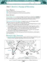 Its front feet had four toes, and its back feet had three. 16 1 Darwin S Voyage Of Discovery
