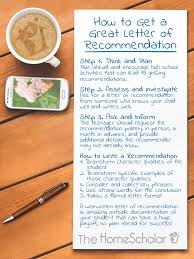 When composing this letter, keep these in mind: How To Get A Great Letter Of Recommendation Newsletter Articles Homescholar