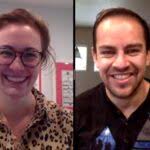 Eddie Ramirez and Alayna Schoblaske