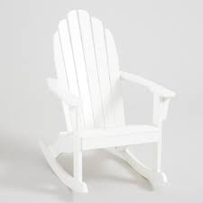Antique White Adirondack Rocking Chair V1 In 2020 Adirondack Rocking Chair Rocking Chair Wood Adirondack Chairs