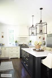 Not all black kitchen cabinets are created equal. New Brass Hardware Pulls And Faucet Citrineliving