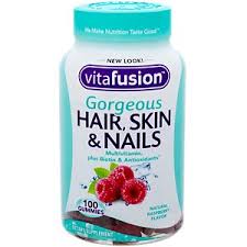 The vitamin content in nature's bounty hair, skin & nails gummies delivers powerful antioxidants, banishing free radicals and protecting dna. Gorgeous Hair Skin Nails Multivitamin Raspberry 100 Gummies By Vitafusion At The Vitamin Shoppe
