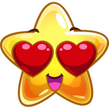 Look Of Love Star Cartoon Drawings Cool Cartoons Smiley Emoji