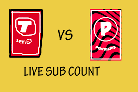T Series Vs Pewdiepie Live Sub Count Get Details From This Post Sub Count Live Sub Count Add Music To Video