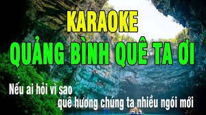Quảng Binh Que Ta ơi Karaoke Beat Chuẩn Full Hd Youtube