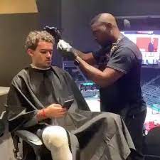 Fade hairstyles are something that a whole lot of teenagers and kids seem to love lately. Clutchpoints Trae Young Gets Haircut In Hawks Arena Facebook