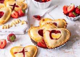 Dieses rezept vereint einen klassischen kuchen mit einer außergewöhnlichen dekoration, denn letztere sieht aus, als würde sie jeden augenblick davonfliegen. Einfache Erdbeer Cheesecake Hand Pies Zum Muttertag Emma S Lieblingsstucke