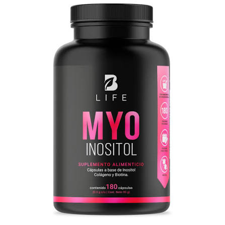 Myo Inositol 180 Caps | 500 mg