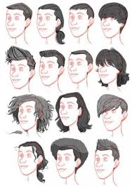 29 Trendy Ideas For Hair Drawing Reference Male Long Boy Hair Drawing Drawing Male Hair Guy Drawing