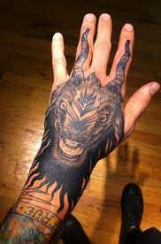 Capricorn Tattoos Hand Tattoos For Guys Hand Tattoo Ideas Hand Tattoos For Women