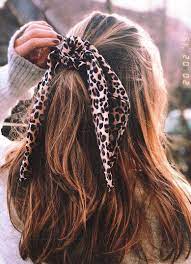 21 Pretty Ways To Wear A Scarf In Your Hair Hair Styles Aesthetic Hair Cute Hairstyles