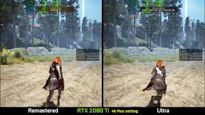 The xbox one and playstation 4 versions, known simply as black. Black Desert Online Rtx 2080 Ti 4k Remastered Mode Vs Ultra Mode Youtube
