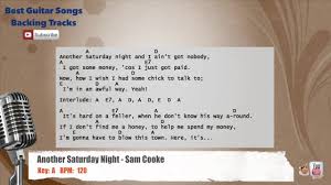 Check spelling or type a new query. Another Saturday Night Lyrics Lyricswalls