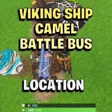 Here is how to complete that viking ship challenge. Visit A Viking Ship A Camel And A Crashed Battle Bus Games Garage
