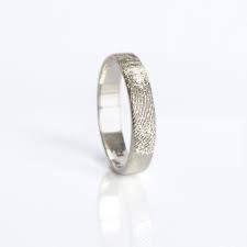 The fingerhut catalog features clothing from designer brands including ed hardy, baby phat and levi's, as well as brighten her day with dazzling rings, bracelets, earrings, necklaces, watches and jewelry. Custom Fingerprint Engraved Ring 4mm Width Danique Jewelry