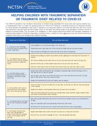 Transition strategies.those little tricks to help prevent tantrums when kids need to move from one activity to another. Helping Children With Traumatic Separation Or Traumatic Grief Related To Covid 19 The National Child Traumatic Stress Network