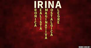 Que Significa Irina