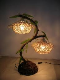 Plant Lamp Handmade Lighting Flower Lamp Creative Lamps