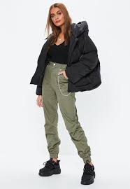 Khaki Chain Cargo Pants Cargo Pants Women Cargo Pants Outfit Green Cargo Pants Outfit