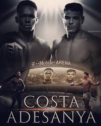 Costa pits israel the last stylebender adesanya vs paulo borrachinha costa by: Artstation Israel Adesanya Vs Paulo Costa Poster Thebronzedzn