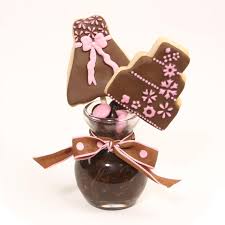 By continuing to use our site, you agree to our use of cookies. Brown And Pink Mini Wedding Cookie Bouquet Cookie Decorating