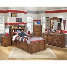Explore ashley furniture beds in upholstered, panel, storage and metal bed styles to find the frames that inspire your personal tastes. Barchan B228 6 Pc Twin Bookcase Bedroom Set Signature Design By Ashley Kids Bedroom Ernie S Store Inc
