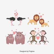 Valentines Day Animal Lovers Illustration Love Clipart Lovely Animal Png Transparent Clipart Image And Psd File For Free In 2020 Animal Lover Clip Art Illustration