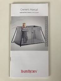 BabyBjörn Travel Cot Light, Black, for Newborns & Toddlers ...