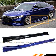 2021 best buy award #1 in best midsize cars for 2021. For 18 2021 Honda Accord Still Night Pearl Blue Add On Jdm Side Skirt Extensions Ebay