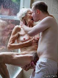 Porn image of 90 kissing rain night woman standing slutty created by AI