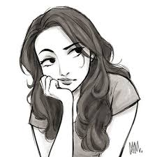 Just Sketching She S Bored Sketch Doodle Art Illustration Bored Drawing Cameronmarkart Cartoon Drawings Sketches Cartoon Drawings Drawing People