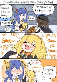 Arknights Anime Memes Funny Anime Funny Cute Comics