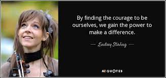Check spelling or type a new query. Top 12 Quotes By Lindsey Stirling A Z Quotes