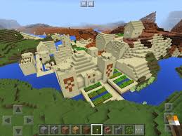 Epic Spawn Minecraft Pe Seed Desert Village X2f Desert Temple Glitch Plus A Stronghold Below All At Spawn For Minecr Desert Temple Minecraft Minecraft Seed