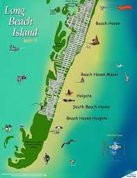 Map Of Beach Haven Nj Long Beach Island | Beach Haven, Long Beach Island, Nj Beaches