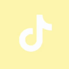 Ios14 Aesthetic Yellow Tiktok App Icon App Icon Design Ios App Icon Design Iphone Wallpaper Yellow