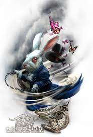 Hase aus dem märchen alice im wunderland ist komplett handgefertigt. Alice Im Wunderland Tattoo Entwurf Sperlich Tattoo Leipzig Wunderland Tattoo Alice Im Wunderland Bilder Alice Im Wunderland