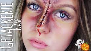 Jouez à halloween make up game, le jeu en ligne gratuit sur y8.com ! Getackerte Nase Halloween Make Up Dagi Bee Youtube