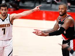 We bring you the latest game previews, live stats, and recaps on cbssports.com Nuggets Facundo Campazzo Serves As Villain Against Trail Blazers Blazer S Edge