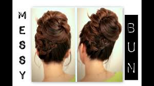This hairstyle, as worn by kate mara, should be your first attempt at an updo. Messy Bun For Long Hair Tutorial Novocom Top