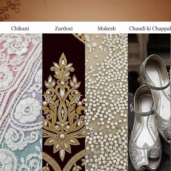 Handcrafted embroidery traditions of Lucknow, AI generated