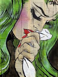 Pop Cry Pop Art Canvas Jover Cry Drawing