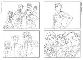 Coloring page yuri on ice to color for children. Keep Calm Love Bishie Scans Of Yuri On Ice Coloring Book From Vol 6