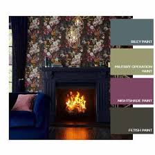 Allure Wallpaper Black Wallpaper Graham Brown Black Wallpaper Home Wallpaper Green Rooms