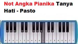 Pancene aku sing kleru ra iso ngerteni karepe atimu nasibe wong ora duwe onone mung ngalah lan disepelekke. Not Angka Pianika Tanya Hati Pasto Calonpintar Com