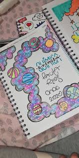 Decoraciones de hojas de cuaderno. Mas De 30 Ideas De Portadas Para Cuadernos Que Te Inspiraran