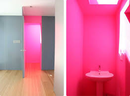 Neon Pink Bathroom1 Jpg Jpeg Image 1160 855 Pixels Pink Interior Pink Bathroom Pink Closet